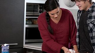 Kin Strokes - Sexy Young Lets Her Stepsister's Sugardaddy Fuck Her, Too, To Reap Total The Benefits