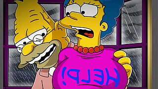 Aforegoing Simpson Embarrassed Housewife Marge With A Bitch As Of Revealing Garments And Screwed In Total Her Taut Grots Whilst Her Spouse Homer Was At Operate / Droll / Visual Novel / Cartoons / Anime / Parody