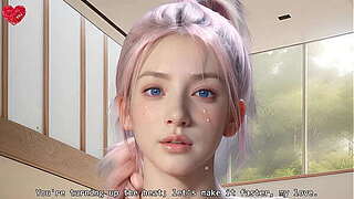 Oriental Juicy Waifu Cum Entire Aloft Her Jiggling Titties POV - Uncensored Hyper-Realistic Anime Joi, With Auto Sounds, AI [SUB'_S Episode (Free)]