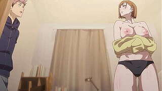 Stud Walks in on Lassie Whilst That babe is Undressing... Get'_s a Surprise Boobjob - Fresh Neverseen Manga