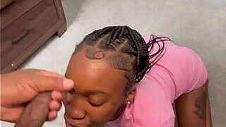 Slimpetitee Luv to receive her come across complete in cum