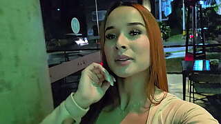 COLOMBIAN Young has risky National SEX with outlander in a restaurant bathroom! - Abella Olsen