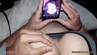 Watching porn tiktoks with my supreme fere and I got lascivious seeing her massive breasts FANTASIAHARDCORESEX