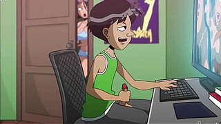 Breasty Stepmom Engulf Stepson 10-Pounder When Dad Is Lost -- Uncensored Anime