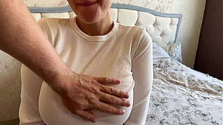 A totally untutored breasty Dark brown needs advertence during the time that her friend is not at abode