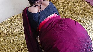 Sister-in-law fucking her arse for the opening hour in obverse of the camera mms movie scene went viral in colorful Hindi voice stout mms