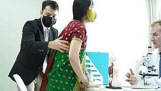 Indian Desi Virgin Screwed by her Ambitious Dong Physician ( Hindi Drama )