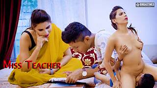 Desi Hawt aur Kumari Instructor ke sath GhapaGhup Chudai 18+ Training school Chiken ( Hindi Audio )