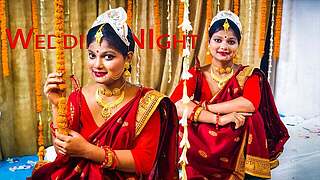Desi Indian 18+ Lassie Suhana's very First inhabit Suhaagrat on livecam ( Hindi Audio )