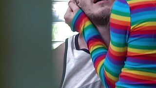 Father Catches Small Boy Getting Pounded by Her Step-brother - Kenzie Reeves