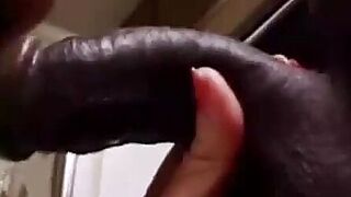 Grannys opening huge darksome wang