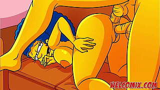 Whilst game episode games, fellows fuck the MILF!!! The Simptoons, Simpsons porn